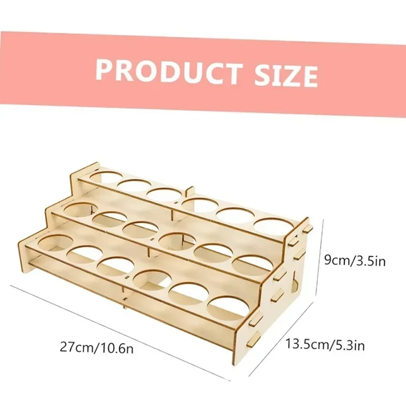 Wooden Paint Rack Organizer fo - Art Craft Organizer recension och pris