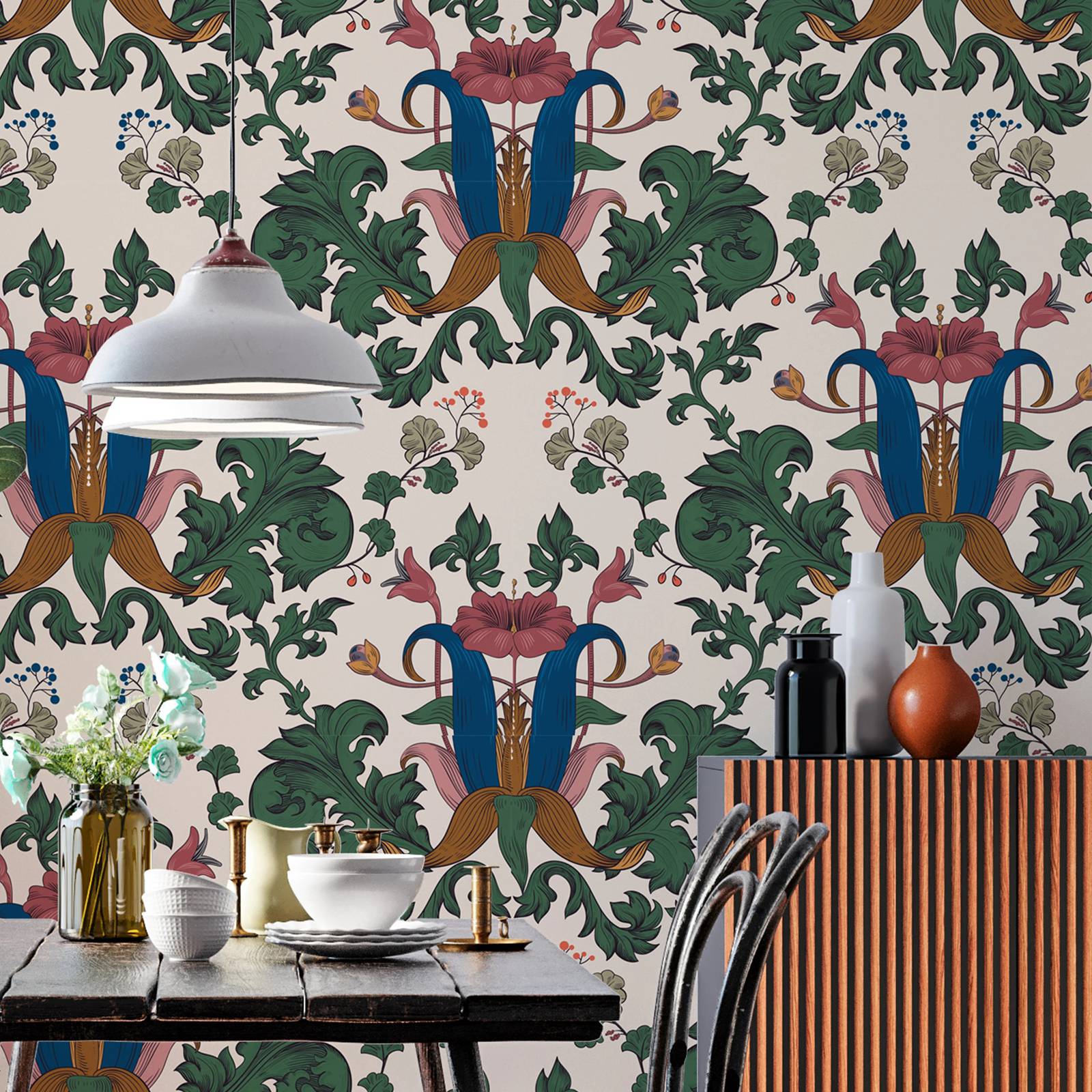 William Morris Inspired Wallpa - Art Craft William Morris recension och pris