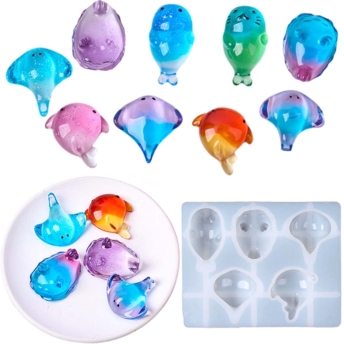 3D Healing Kawaii Manta Ray Wh - Art Craft Things recension och pris