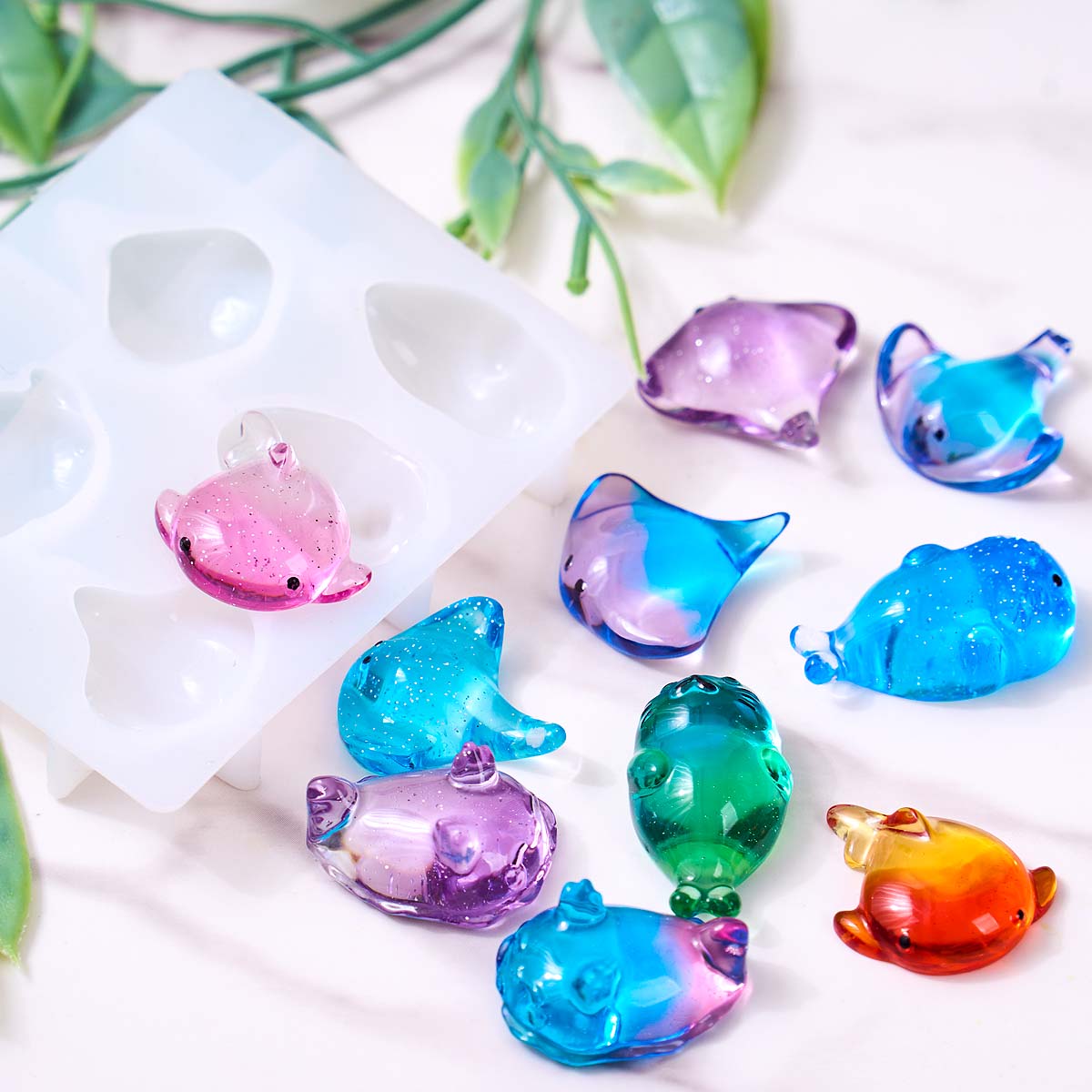 3D Healing Kawaii Manta Ray Wh - Art Craft Things recension och pris