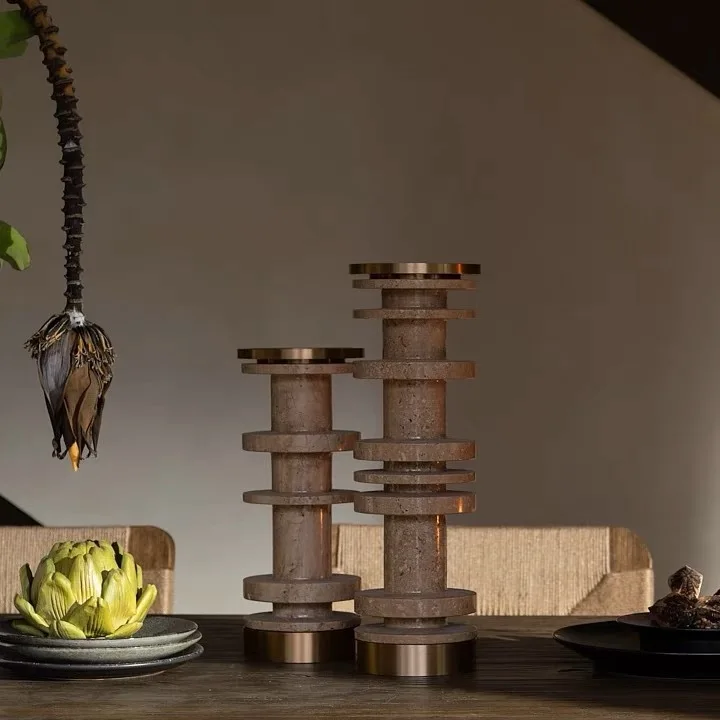 Resin Metal Decorative Candle  - Art Craft Restaurant recension och pris