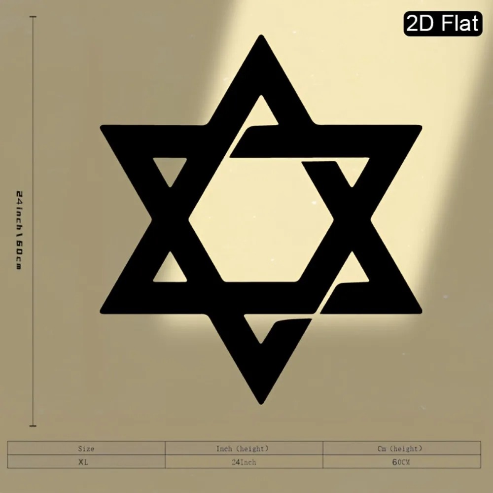 CIFBUY Iron Wall Art Star of D - Art & Craft Hari Raya recension och pris