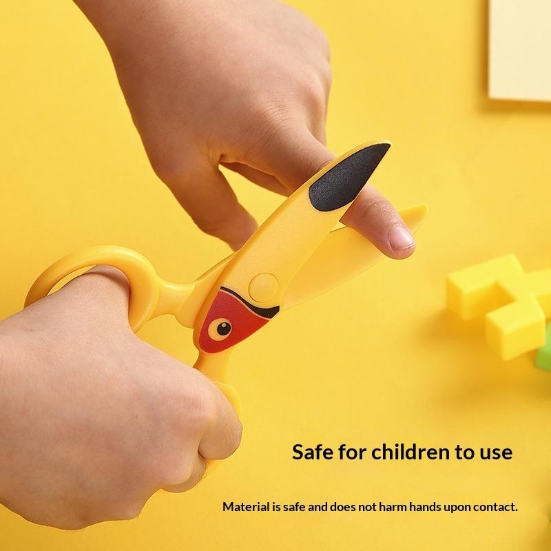 *3Pcs Kids Plastic Scissors Cu - Art Craft For Preschool recension och pris