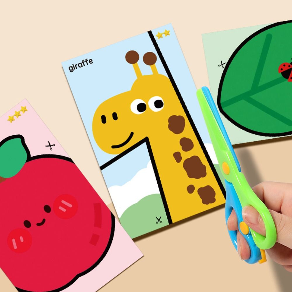 Safety Children Paper Cuttings - Art Craft For Preschool recension och pris