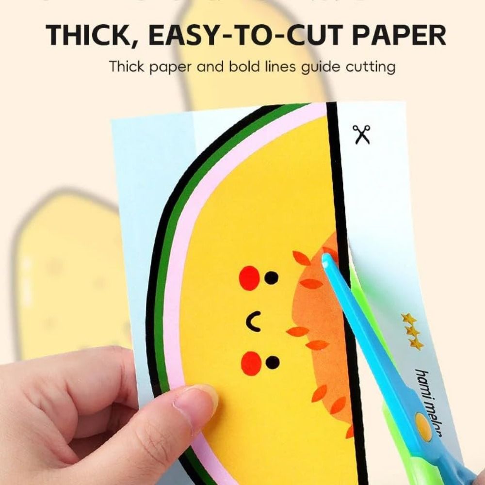 Safety Children Paper Cuttings - Art Craft For Preschool recension och pris