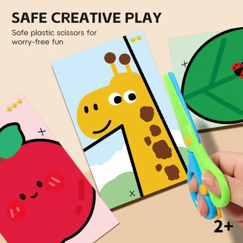 Safety Children Paper Cuttings - Art Craft For Preschool recension och pris