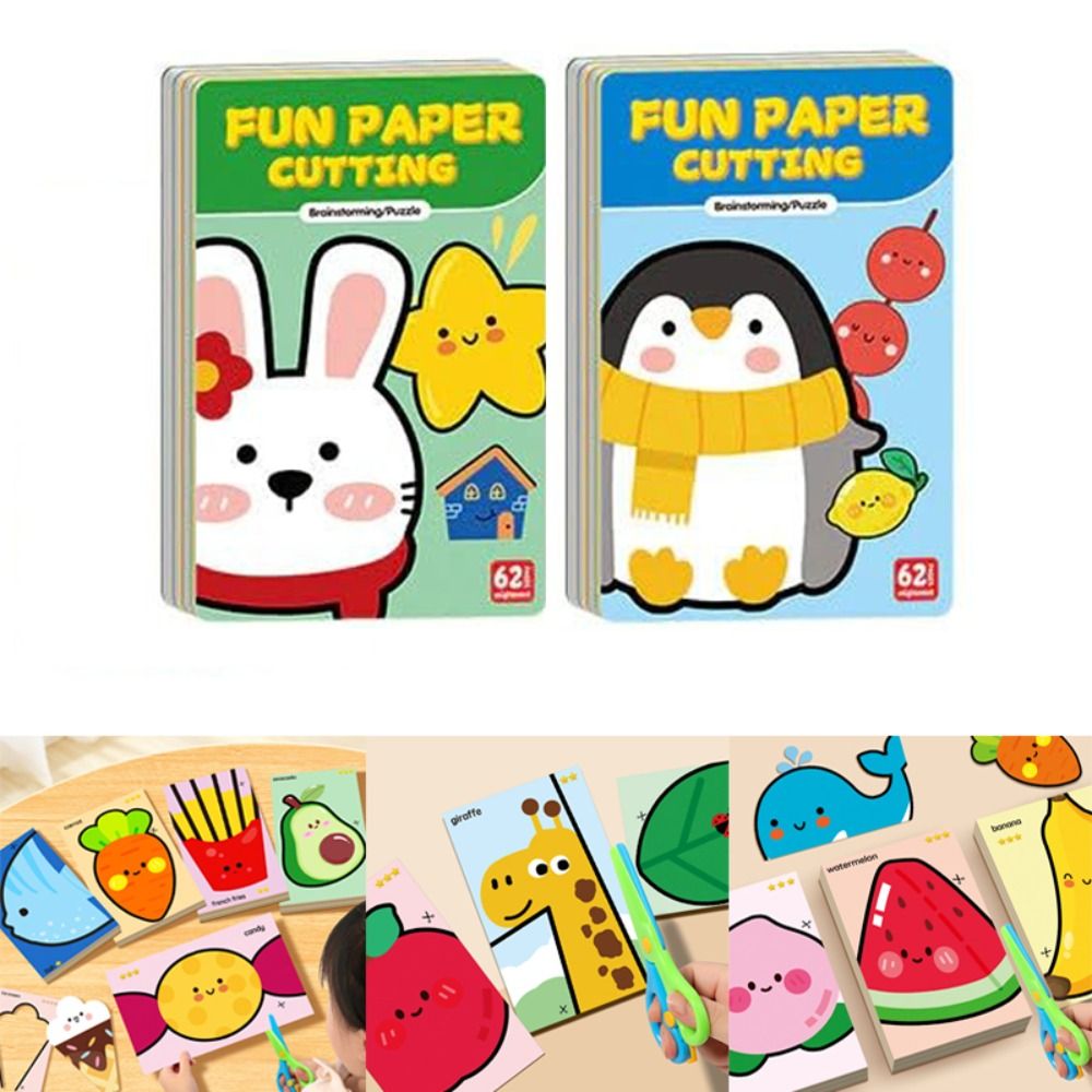 Safety Children Paper Cuttings - Art Craft For Preschool recension och pris