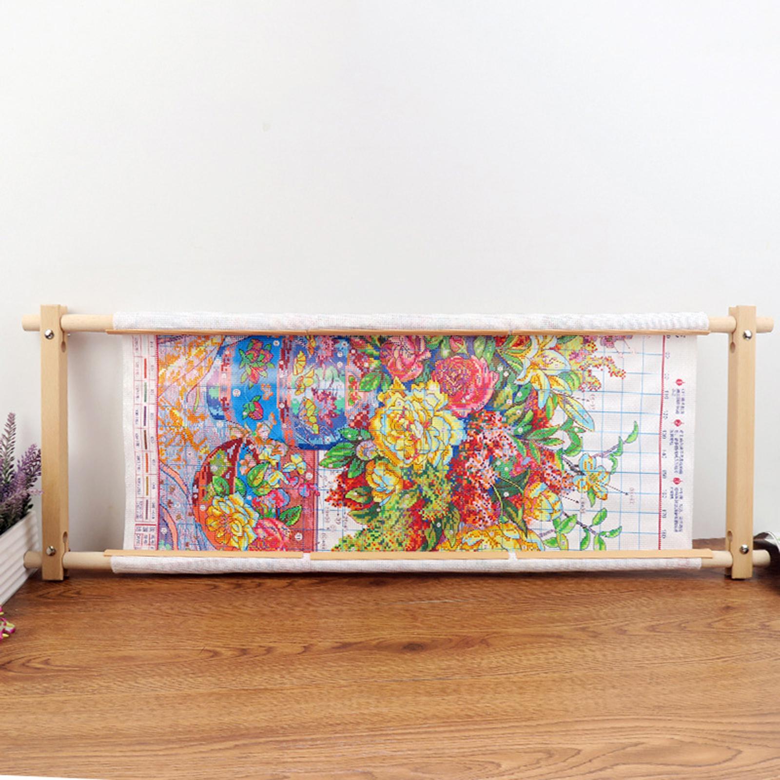 Beech Embroidery Scroll Frame  - Embroidery Hoop Kit recension och pris