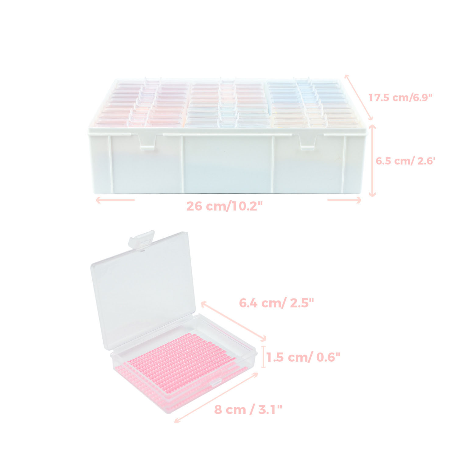 Diamond Painting Art Trays Set - Art Craft Organizer recension och pris