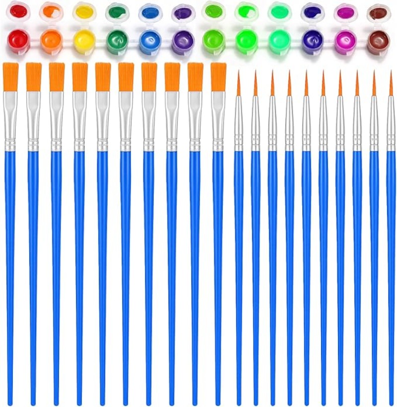 3/5ml Empty Paint Pots with Li - Art Craft Organizer recension och pris