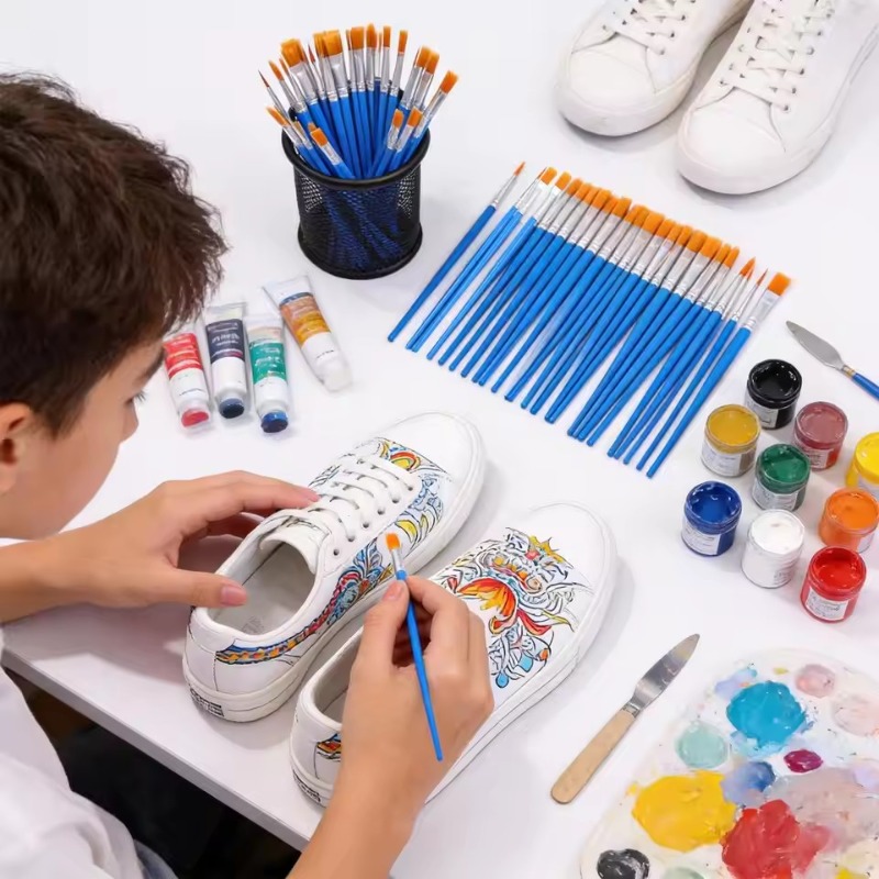 3/5ml Empty Paint Pots with Li - Art Craft Organizer recension och pris