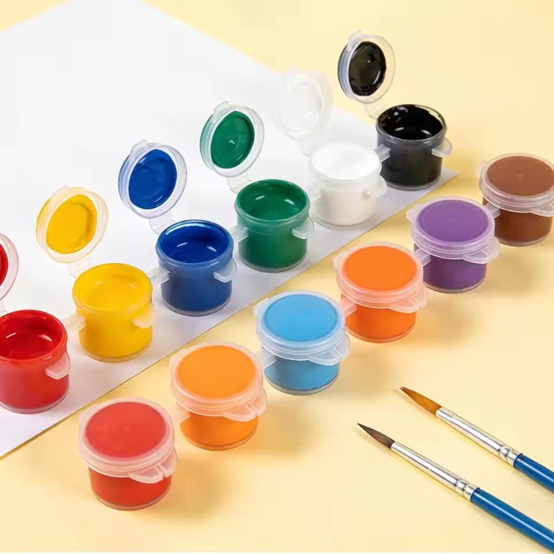 3/5ml Empty Paint Pots with Li - Art Craft Organizer recension och pris