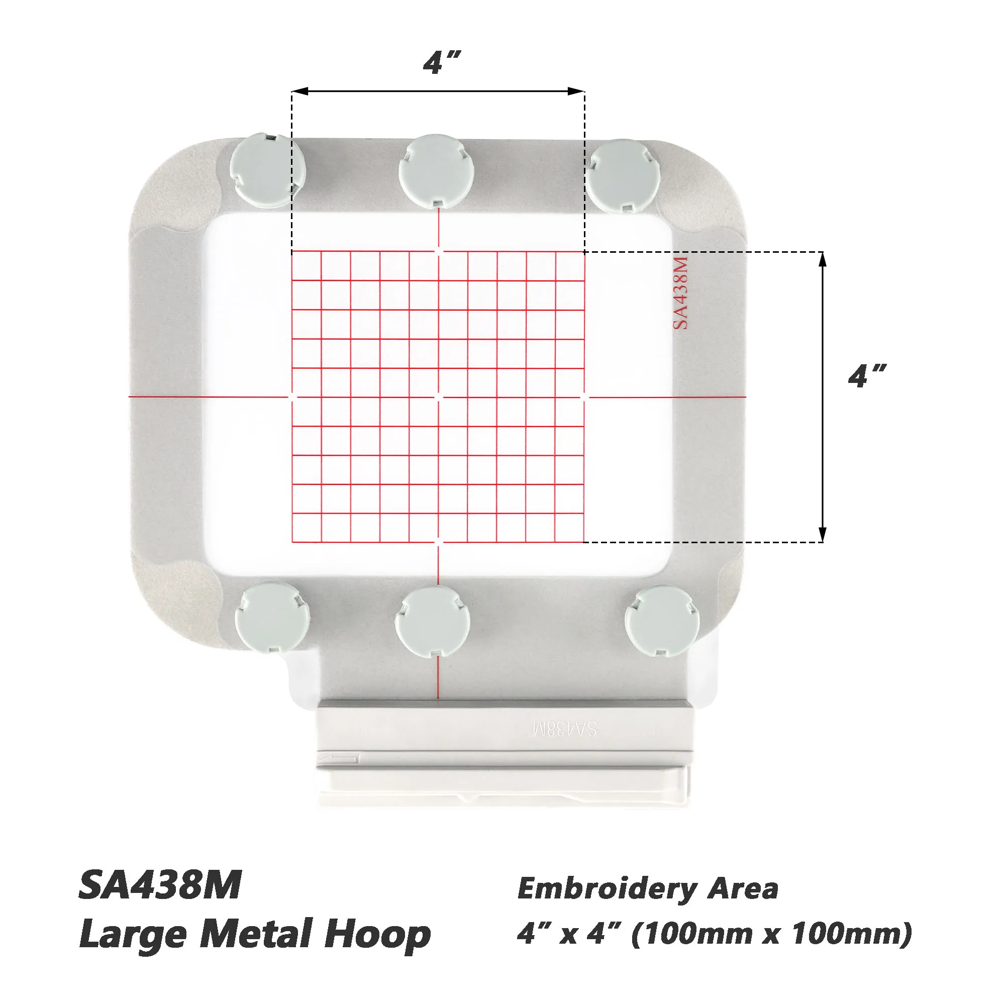 4in1-BM Magnetic Hoop Kit Fit  - Embroidery Hoop Kit recension och pris