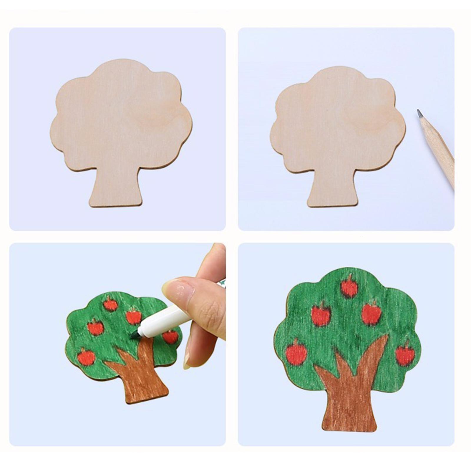 Kids Drawing Stencils Wooden R - Art Craft For Preschool recension och pris