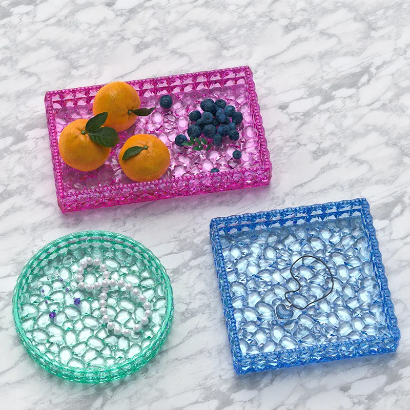Diamond Crystal Tray Clay Sili - Art Craft Organizer recension och pris
