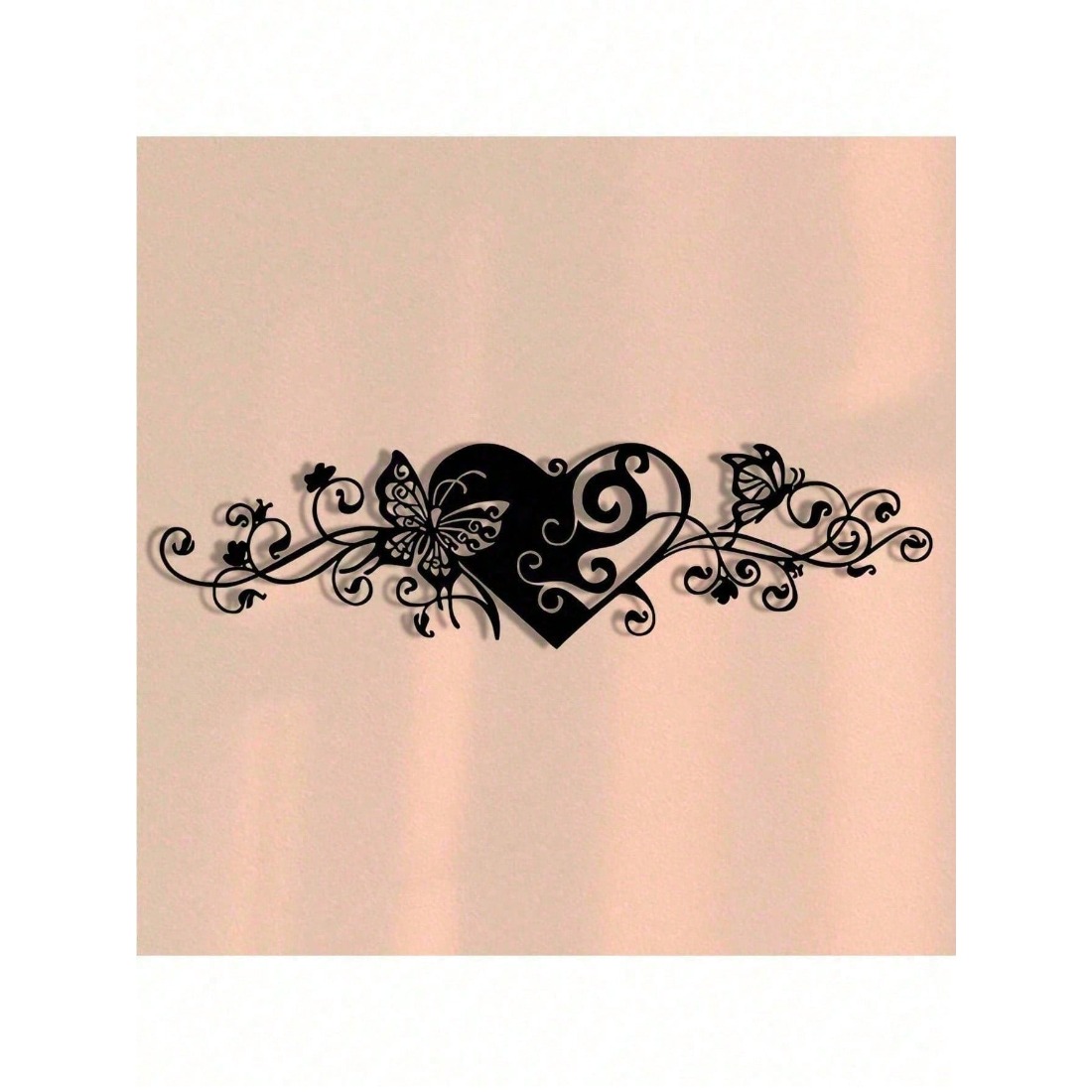 Minimalist 2D Metal Wall Art,  - Art Craft Butterfly recension och pris