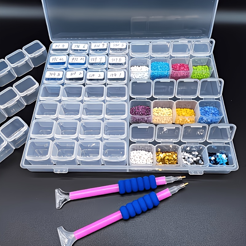 56-Grid Transparent Diamond Pa - Art Craft Organizer recension och pris