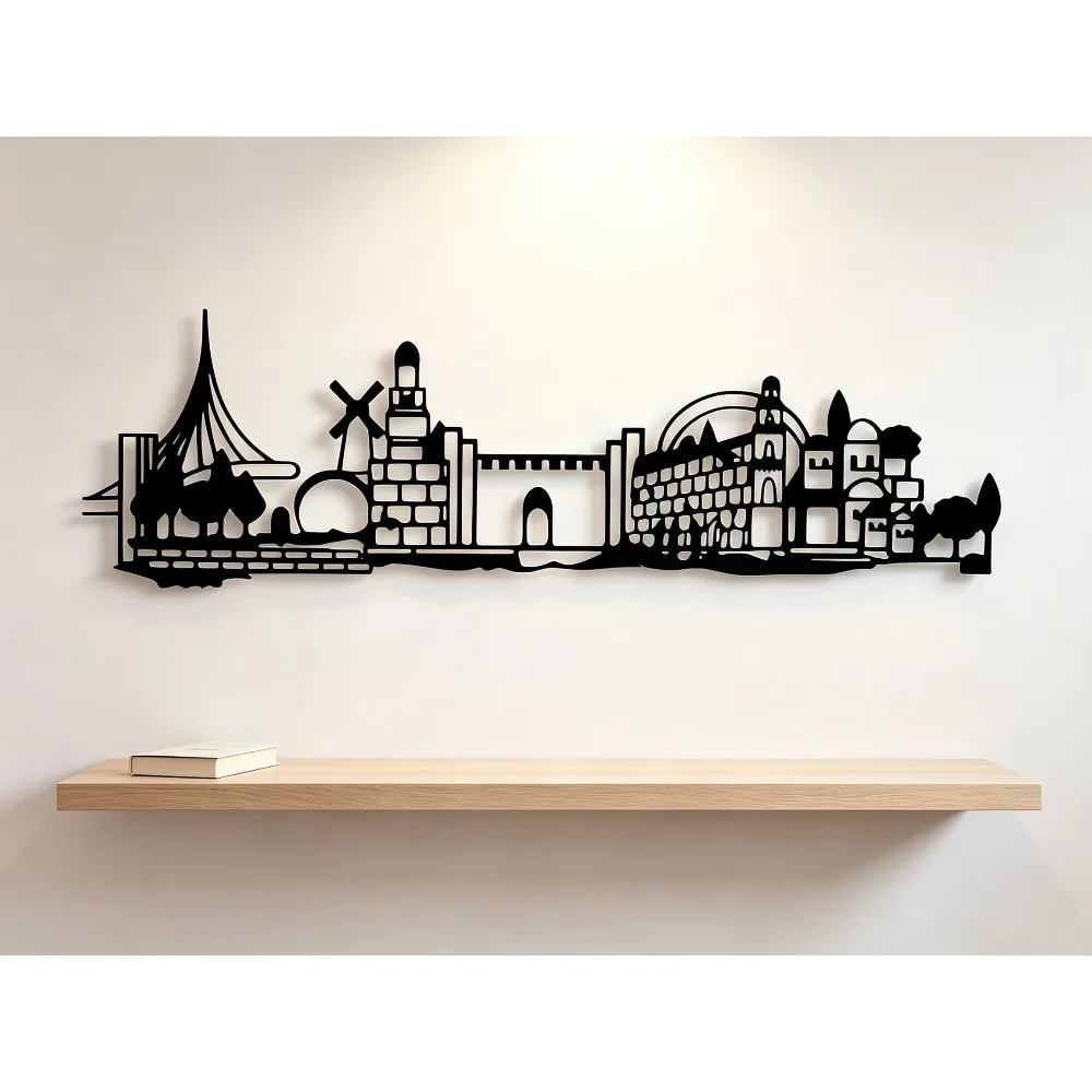 CIFBUY Iron Wall Art Jerusalem - Art & Craft Hari Raya recension och pris