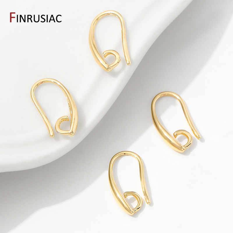 14K Gold Plated Brass Smooth E - Art Craft Making recension och pris