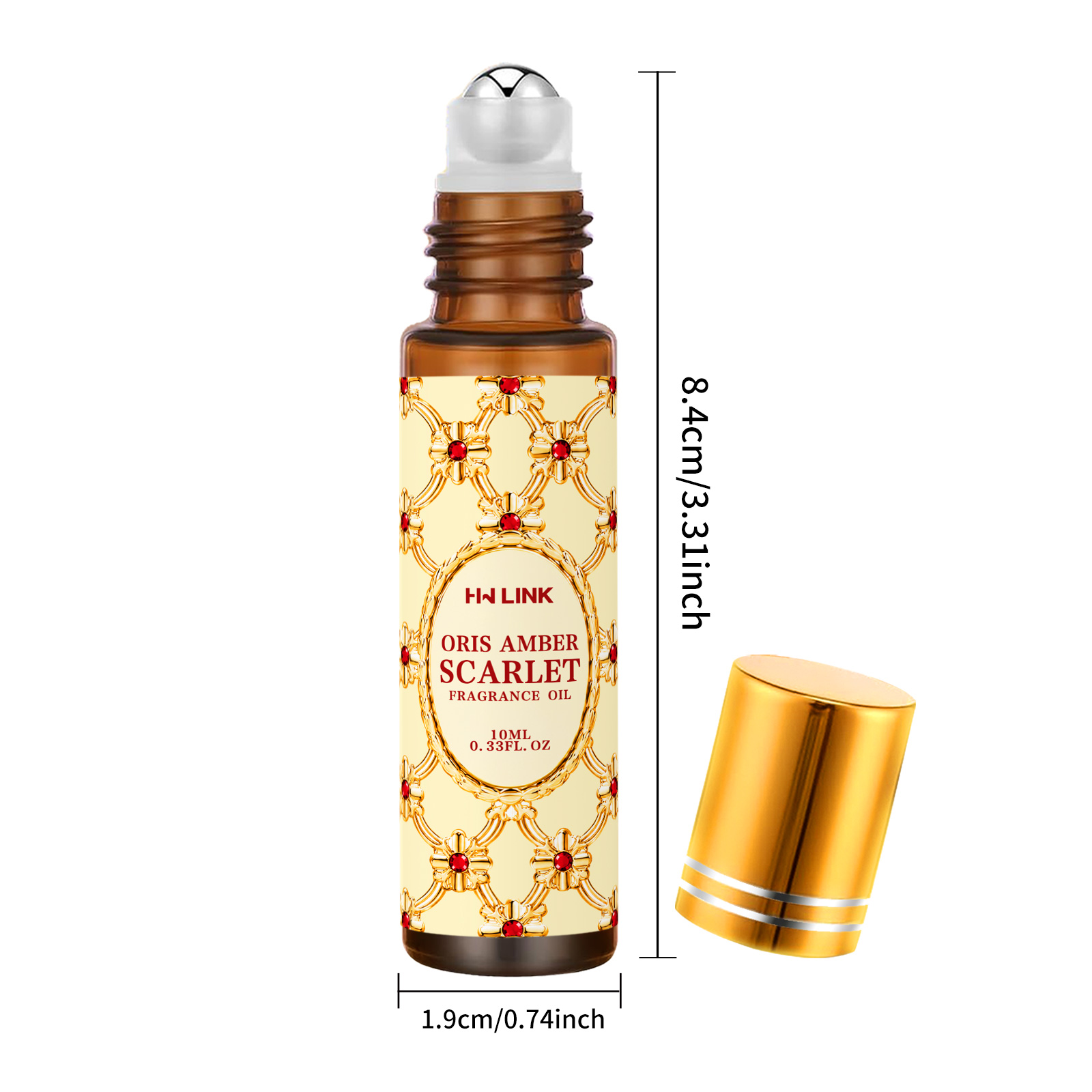 10ml Oris Amber Scarlet Essent - Art Craft Things recension och pris