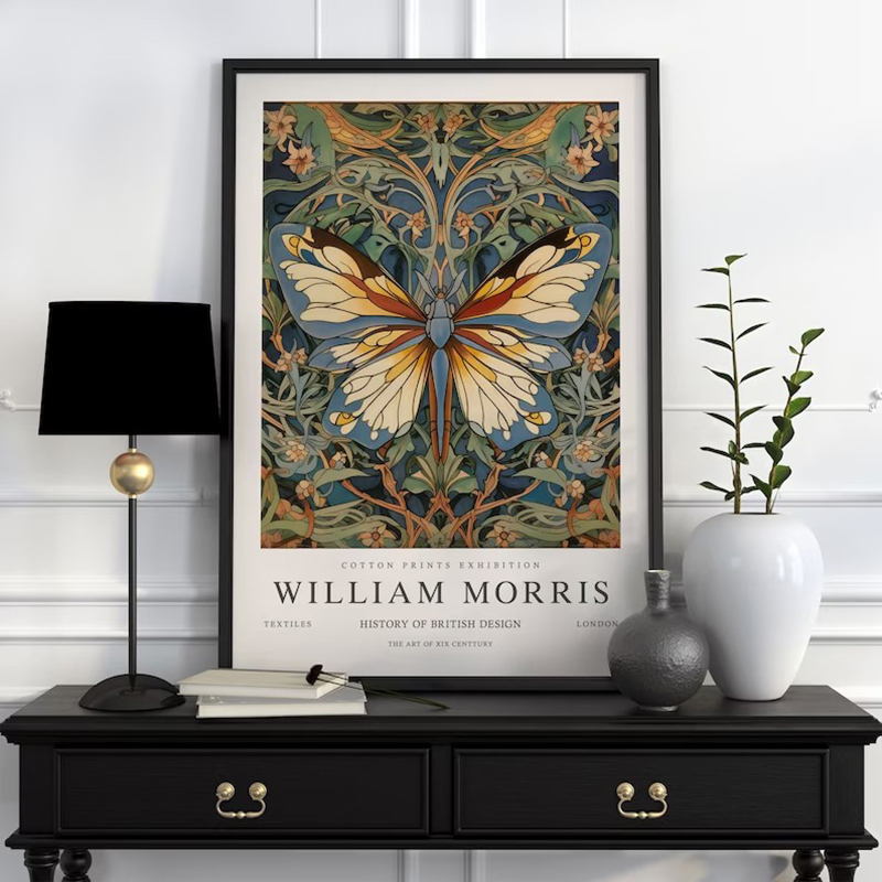 Vintage William Morris Exhibit - Art Craft William Morris recension och pris