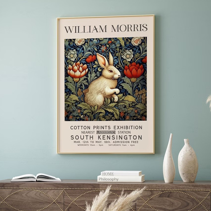 Vintage William Morris Exhibit - Art Craft William Morris recension och pris